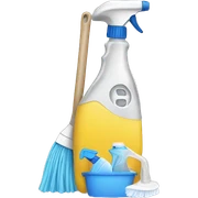 cleaning sticker
