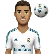 ronaldo real madrid sticker