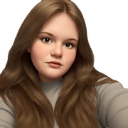 realistic portrait of girl sticker