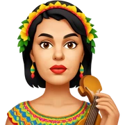 Vibrant Festival Singer sticker