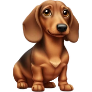 Daschund sticker