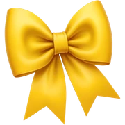 Bow sticker