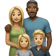 One happy family sticker