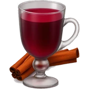 Mulled wine  sticker