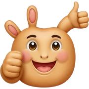 thumbs up sticker