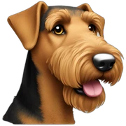 Airedale sticker