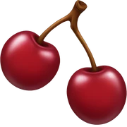 Cherry red emojis  sticker