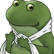 bufo praying sticker