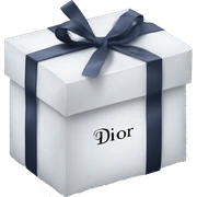 dior package sticker