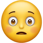 Funny confused emoji  sticker