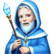 Frost wizard sticker