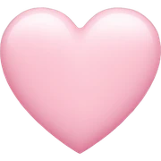 pink pastel heart sticker