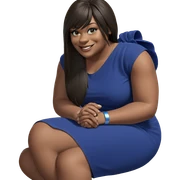 smiling boy in blue dress sticker