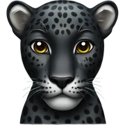 Black jaguar sticker