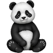 Panda sticker