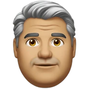 fat fat fat george clooney sticker