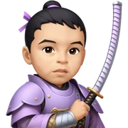 Gentle Samurai sticker