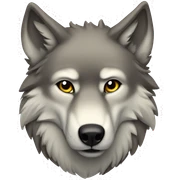 Wolf sticker