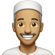 moroccan man laugh sticker