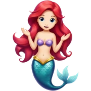 Little mermaid  sticker