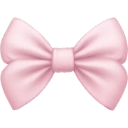 Light pink bows sticker