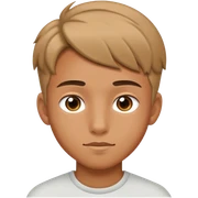 Teenage boy  sticker