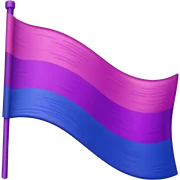 Bisexual flag sticker