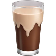 Chocolate milk sticker