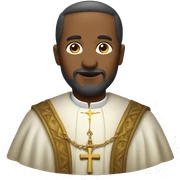 hombre sacerdote sticker
