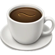 Coffee sticker