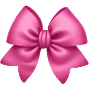 cute bow sticker