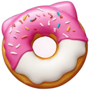 Hello kitty donut sticker