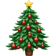 coquette christmas tree sticker