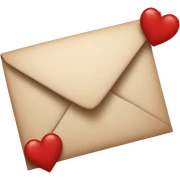 romantic letter sticker