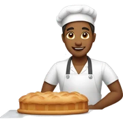 bakery employee sticker
