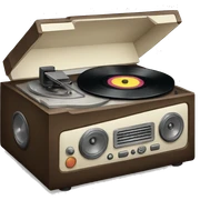 record player sticker