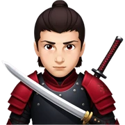 Fierce Samurai sticker