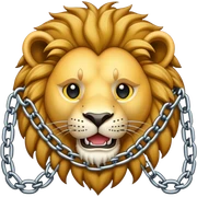 Lion Chains sticker