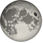 Moon symbol  sticker
