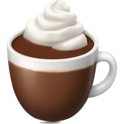 Cup of hot chocolate  sticker