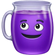 Purple kool aid sticker