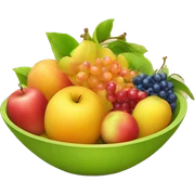 fruit bowl sticker