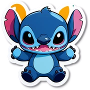Stitch sticker
