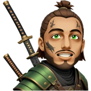 Samurai Ronin sticker