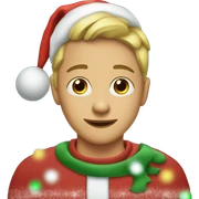 Christmas sticker