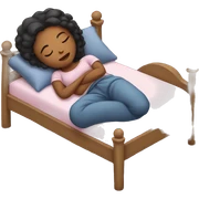 girl sleep sticker