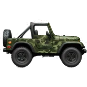 camo jeep sticker