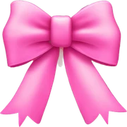 pink christmas bow christmas tree sticker