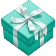 Tiffany & Co. gift box sticker