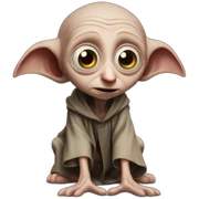 dobby de harry potter qui pleure  sticker
